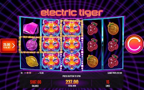Electric Tiger Slot Game .